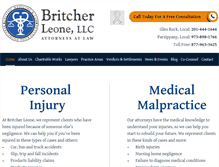 Tablet Screenshot of medmalnj.com